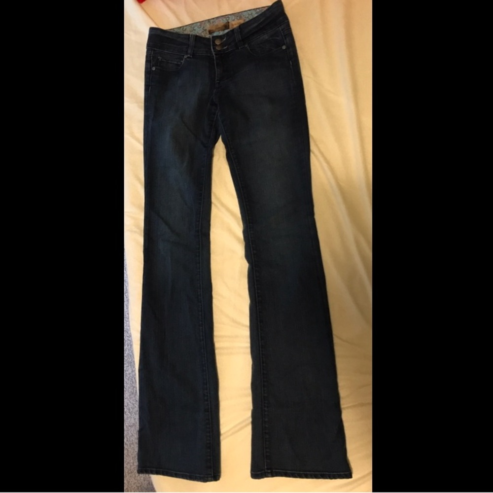Paige Dark Denim Bootcut Jeans